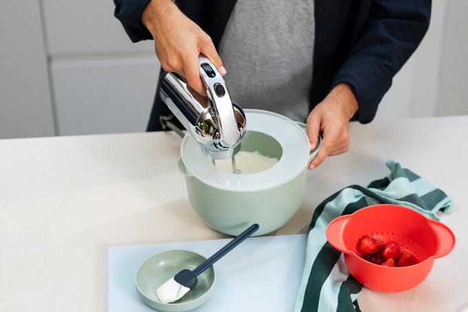 Mepal Beslagkom Chef it - 3 l - Schaal - Magnetron- en vaatwasmachinebestendig - Bakspullen - Navy