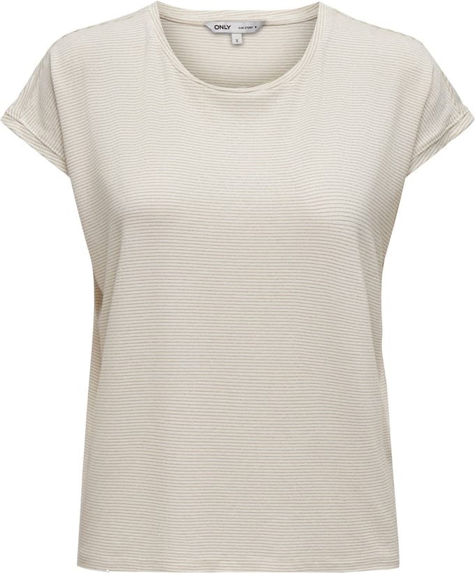 ONLY CARMAKOMA - CARCLAUDIA S/S GLITTER TOP NOOS - Meisjes - T-shirts