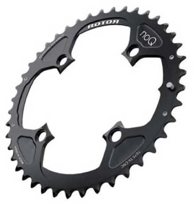 Rotor Qx1 Kettingblad Zwart 22t