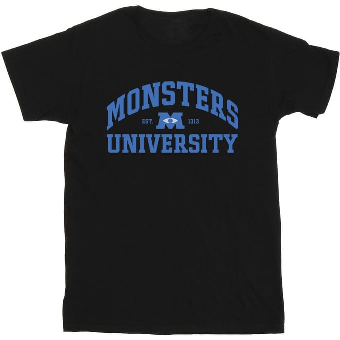 Li-cense Disney heren monsters university logo t-shirt