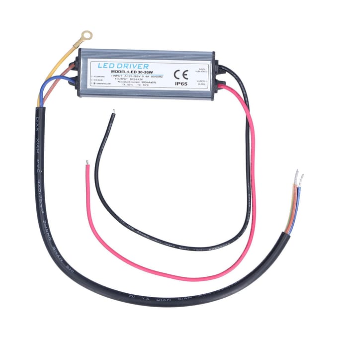 LED Driver 900mA Veilig Waterdicht Klein Formaat Lamp Voeding Transformator Adapter