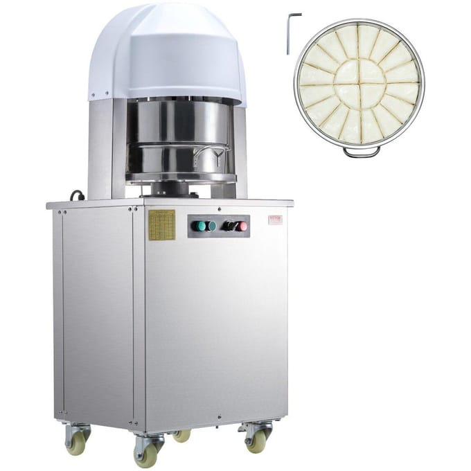 Elektrische Deelmachine 20 STuks Automatische Deelsnijder Broodbakmachine voor Bakkerij