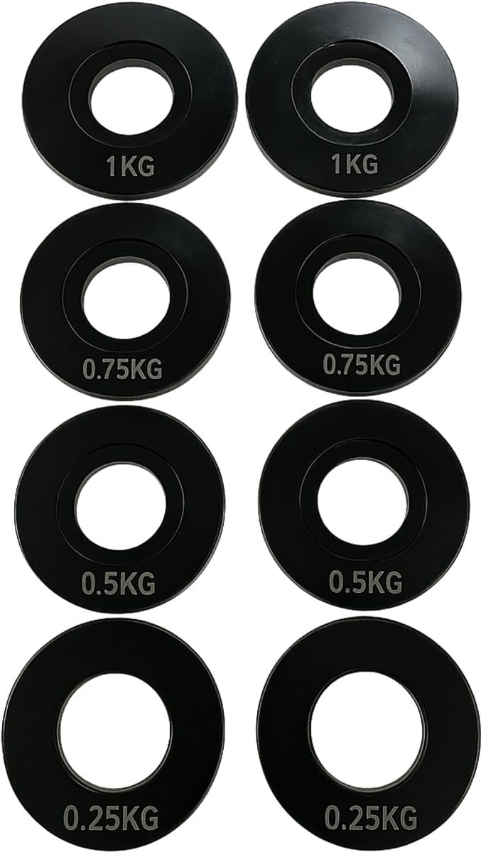 Brulo - fractiegewichtschijven - gewichtsplaten - Olympic -bumperplate 5 kg