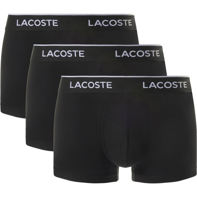 Boxershort met elastische band in een set van 3 stuks
