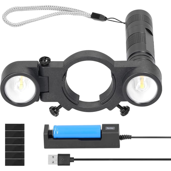 Spuitmachineverlichting Airbrushlamp Universele spuitlamp Verstelbaar Oplaadbaar invulbaar with battery black