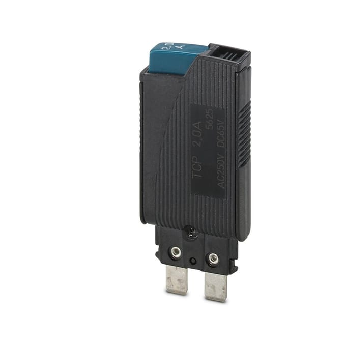 Phoenix Contact 0712217 TCP 2A Beveiligingsschakelaar Thermisch 250 V/AC 2 A 20 stuk(s)