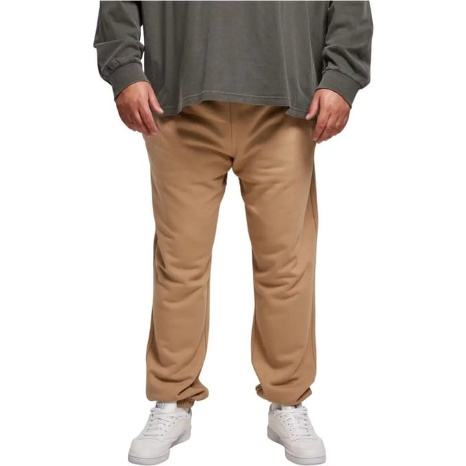 Urban Classics - Basic 2.0 Heren joggingbroek - S - Beige