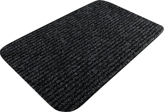 Deurmat voor buiten en binnen - Antraciet - 100 x 120 cm