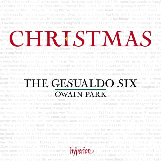 The Gesualdo Six, Owain Park - Christmas (CD)