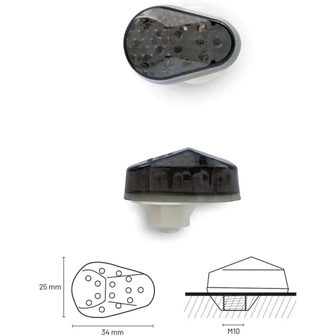 LED knipperlichten motor Taac FR06