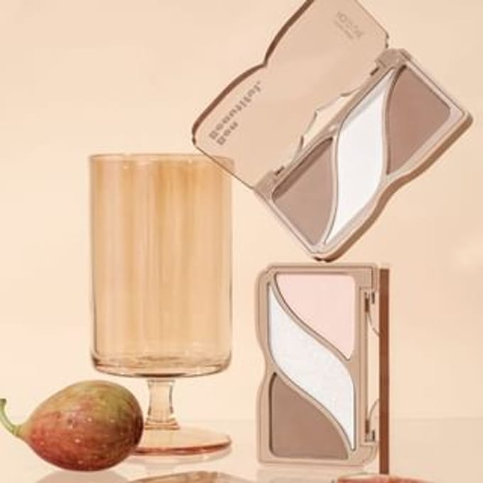 HOLD LIVE - Shading Highlight Contour Palette - 2 Colors #H02 - 8.2g
