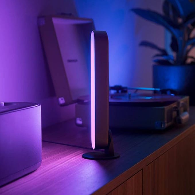 Philips Hue Play lightbar - wit en gekleurd licht - zwart - 1-pack - basis