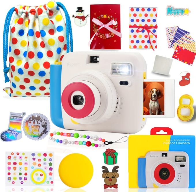 Livano Camera - Printer - Digitale Foto Camera - Camera Met Printer - Oplaadbaar - Kleurenpalet
