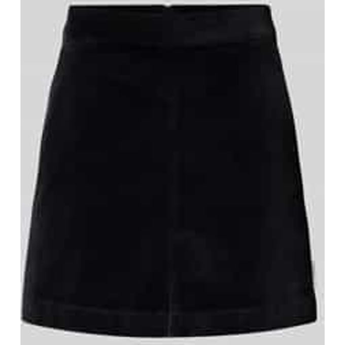 Regular fit minirok van katoenmix