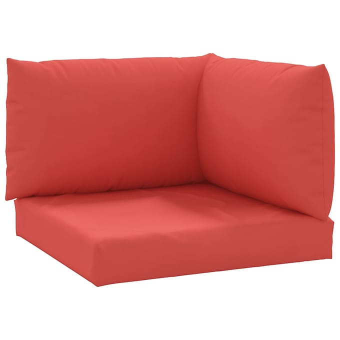 vidaXL - Palletkussens - 3 - st - oxford - stof - rood