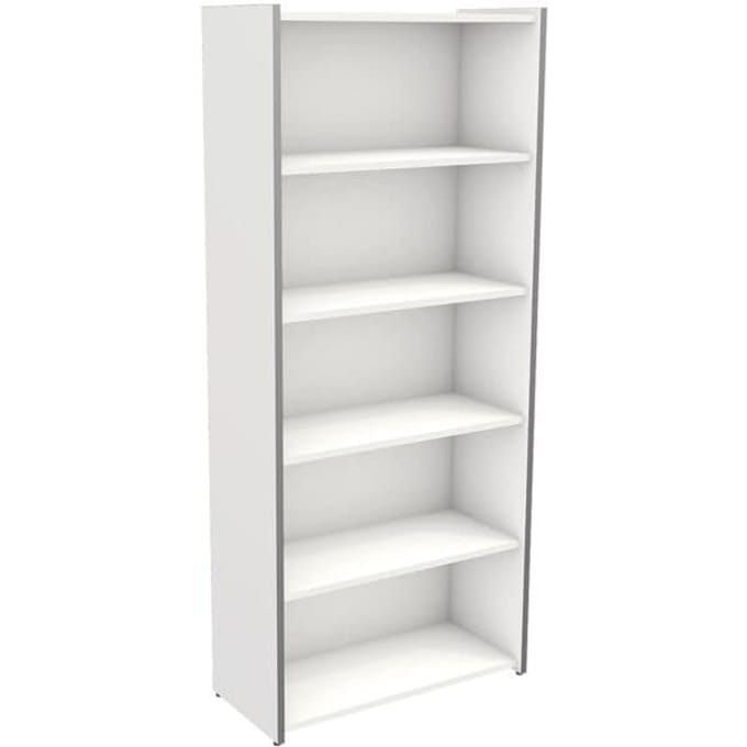 Open Kantoorkast Oxford - Wit - 5 Ordnerhoogtes - 183cm