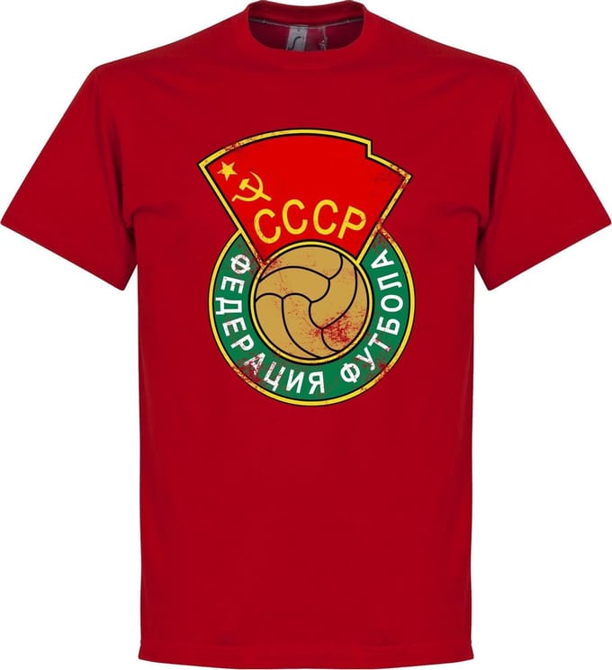CCCP Logo T-Shirt - Rood - M