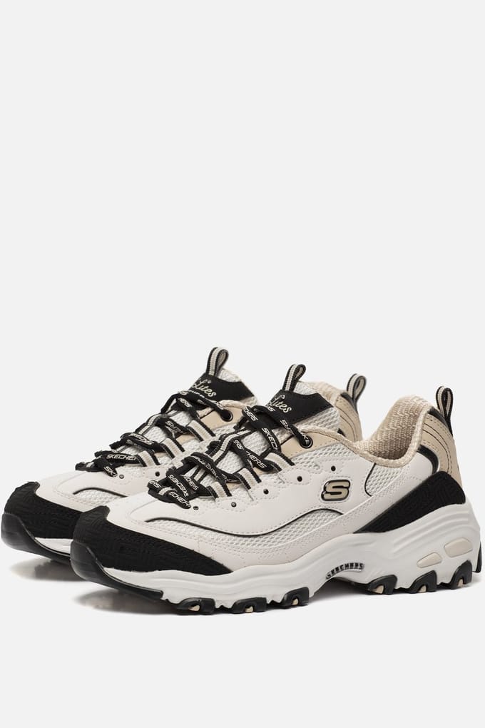 Skechers Skechers D'lites Retro Rewind Sneakers wit