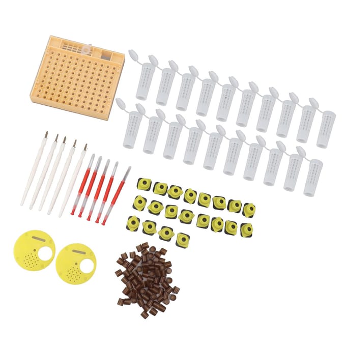 Koninginnenteelt Systeem Plastic Broedcel Cup Kit Bijenteelt Entapparatuur Benodigdheden white
