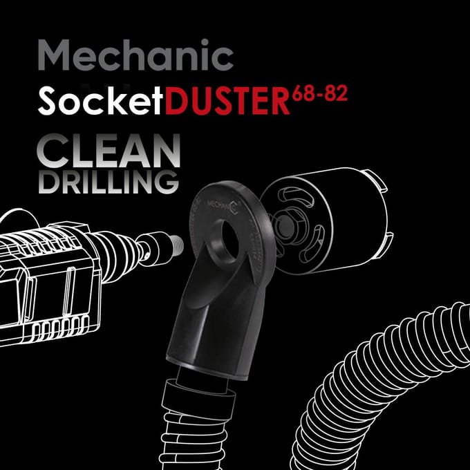 DiStar SocketDuster 68-82 - Stofkap voor Dozenboren