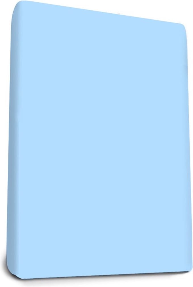 Snurky Hoeslaken Luxe 60 x 120 cm - Blauw