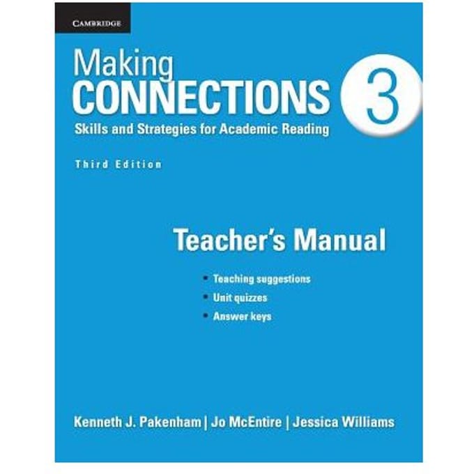 Making Connections Level 3 Teacher's Manual - Kenneth J. Pakenham