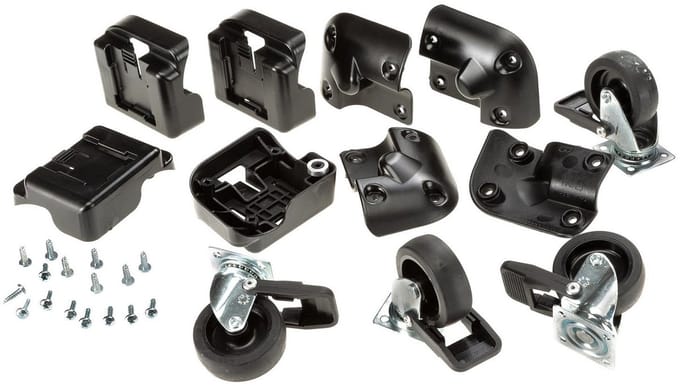 Ferplast Wieltjes Atlas 80 - Hondentransportbox - 4 stuks