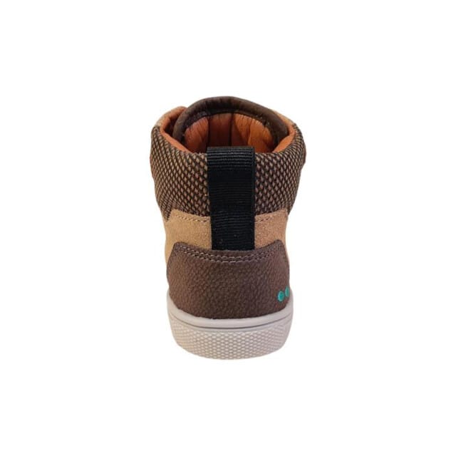 Lio Louw Hoge Sneakers Jongens Bruin