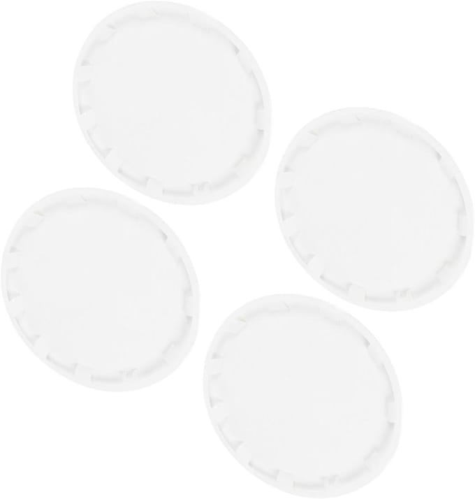Wielbeschermers Set - Velg Covers - Auto Beschermen - Perfecte Pasvorm - 4 Stuks - Wit