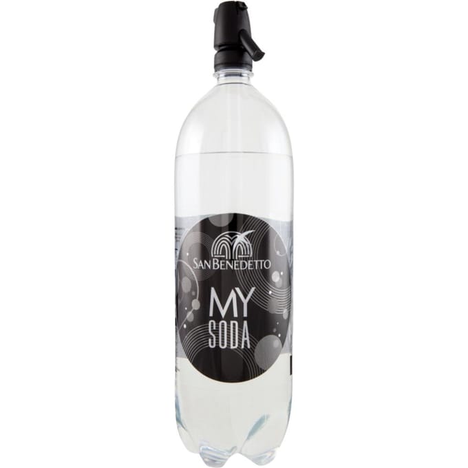 Eau gazeuse avec siphon sifone my soda 1l - san benedetto