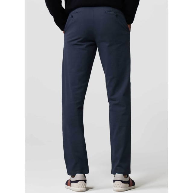 Meyer - Chino Bonn Print Navy - Heren - Maat 28 - Modern-fit