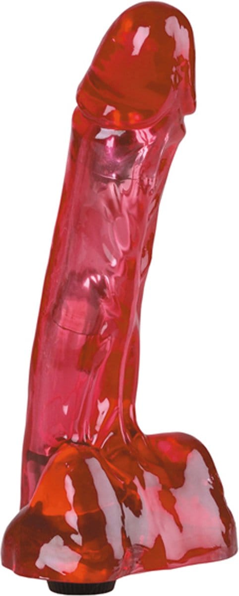 California Exotic Novelties Tera Patrick Cherry Dong - Dildo - Rood - 25 cm - Ø 50 mm