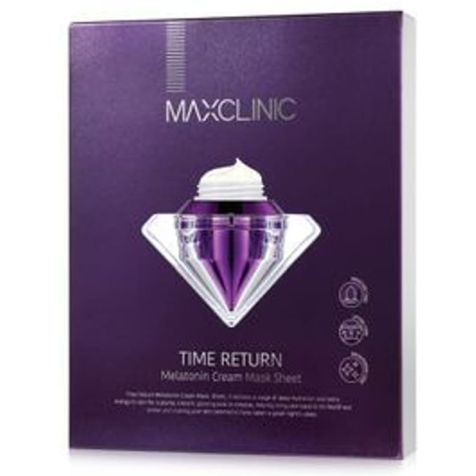 MAXCLINIC - Time Return Melatonin Cream Mask Set 28ml x 4 pcs
