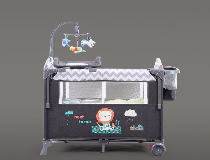 Cool Baby KDD-P960F - Campingbed - Inklapbaar - Grijs