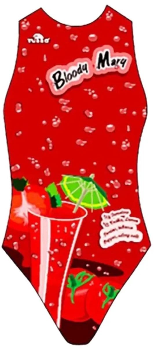 Turbo Bloody Mary Zwemkleding Rood L Vrouw