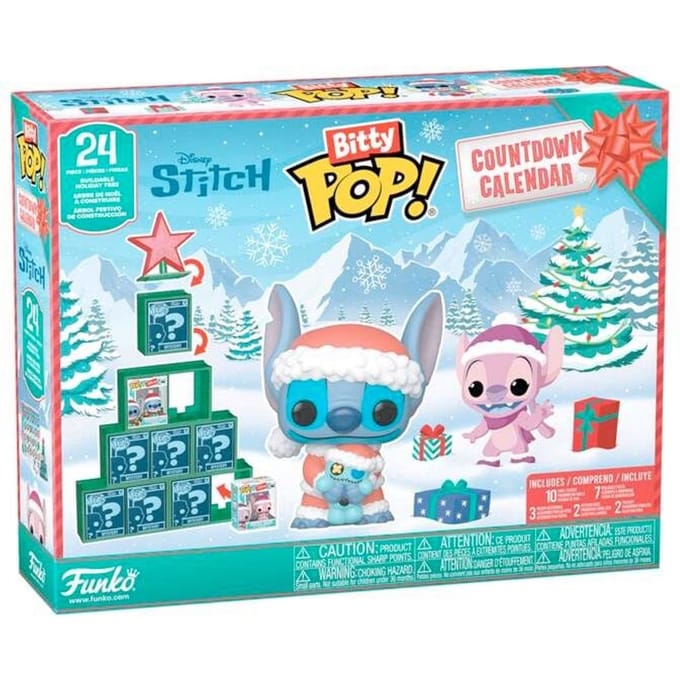 Lilo & Stitch Disney Stitch - Bitty Pop! Adventskalender Unisex Funko Pop! - Neutraal - Standard