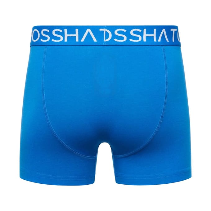 Crosshatch Heren Hovland Boxershorts (Set van 3) (Directoire Blauw)