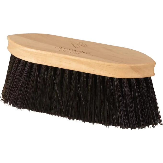 Houten borstel voor een paard Grooming Deluxe Classic medium