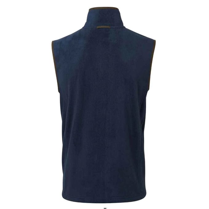 Premier Heren Artisan Fleece Gilet (Marine / Bruin)