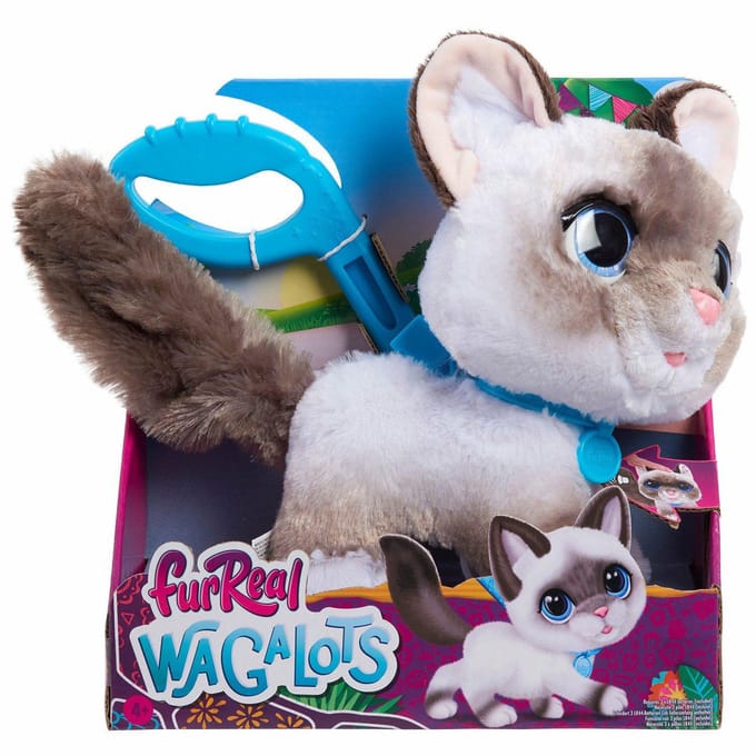 FurReal Friends Wagalots Kitty Elektroniche knuffels Interactieve knuffels