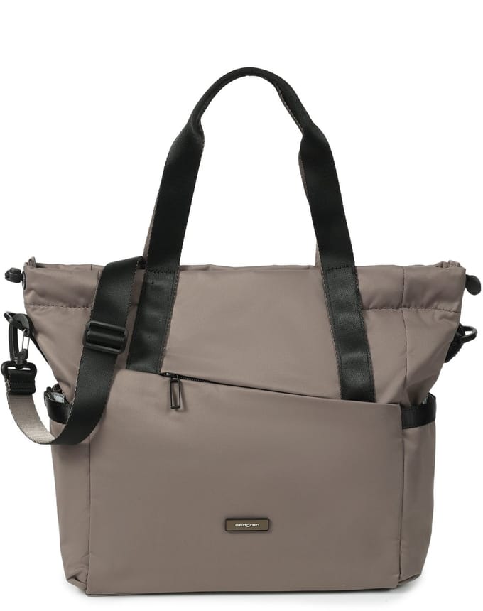 Hedgren Galactic – Shopper / Tote bag – Waterafstotend & stofwerend – Afneembare schouderriem – A4-formaat – Polyester - Morel