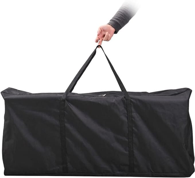 DJ Booth Draagtas - DJ Facade Tas - DJ Optredens - Versterkte Bodem - 118 x 56 x 12 cm