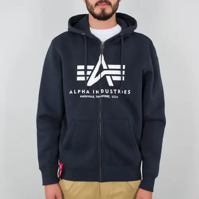 Hoodie Alpha Industries Basic Zip