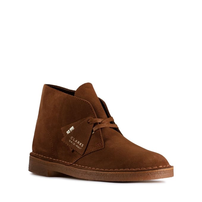 Clarks - Heren Veterschoenen Desert Boot - Bruin - Maat 42
