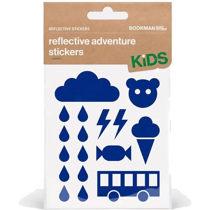 Reflecterende stickerset Bookman P/vã?lo