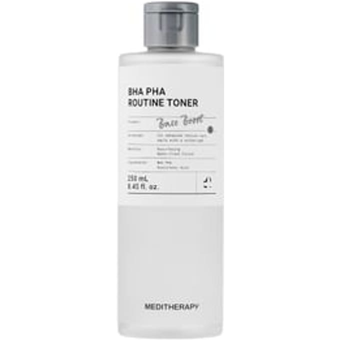 Meditherapy BHA PHA Routine Tonique Lissant Exfoliant 250ml