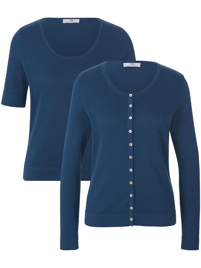 Twinset 100% katoen Van Peter Hahn denim