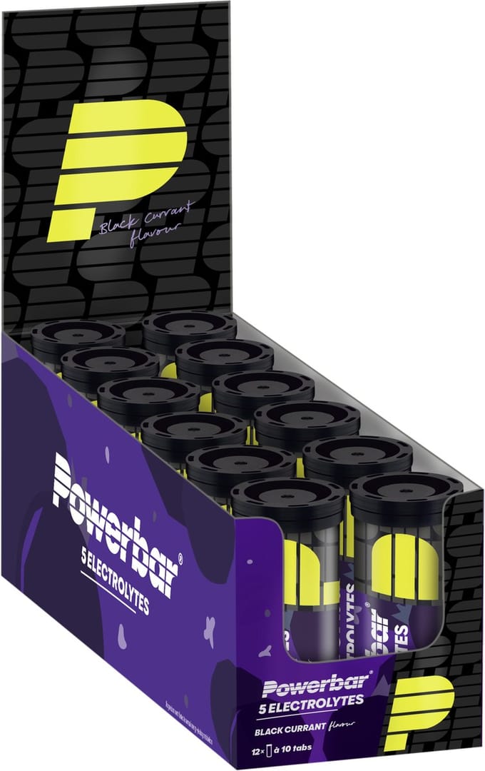 5 Electrolytes Sports Drink - 12 x 10Tabs - Black Currant