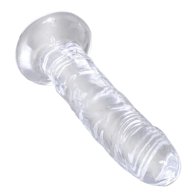 King Cock - Dildo - 15 cm - Transparant