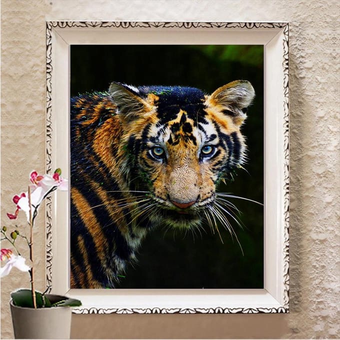 5D Diamond Painting Diamond Borduursteentjes Diamond Art Wall Arts Decor Full Square 20X30CM white
